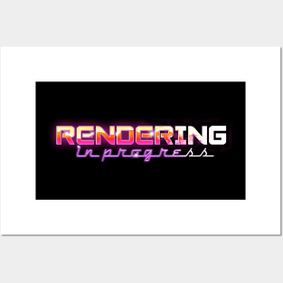 RENDERING #1 Posters and Art